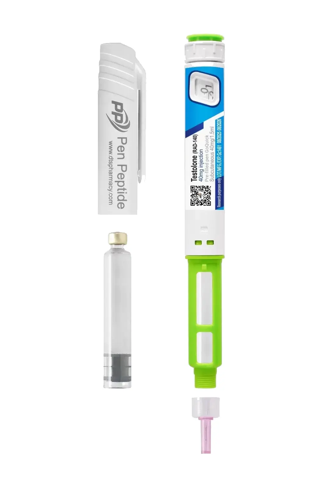 Testolone (RAD-140) 40 mg / 1.5 ml
